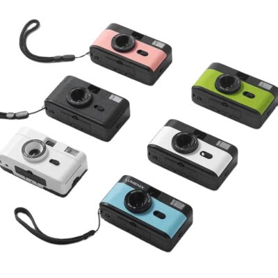 LINK-SHINE SMART Retro Reusable 35mm Film Camera with Flash