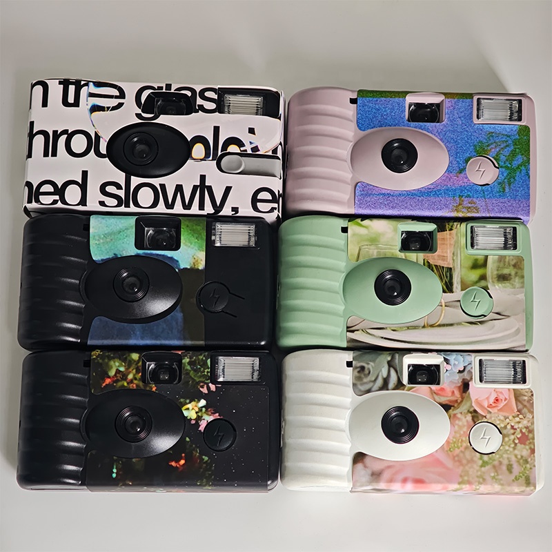 LINK-SHINE SMART Retro Disposable 35mm Film Camera with Flash (17 Exposures) for weddings