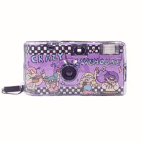 Disposable Camera With a Super-cool, High-tech Transparent Front Cover and Customizable Internal Card Insert